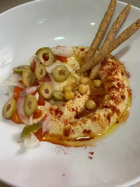 Foto de la noticia «Receta de hummus de Restaurante Nueve»