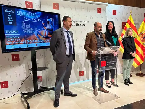 Foto de la noticia «Huesca, primera parada de “Somontano en Ruta” 2024»
