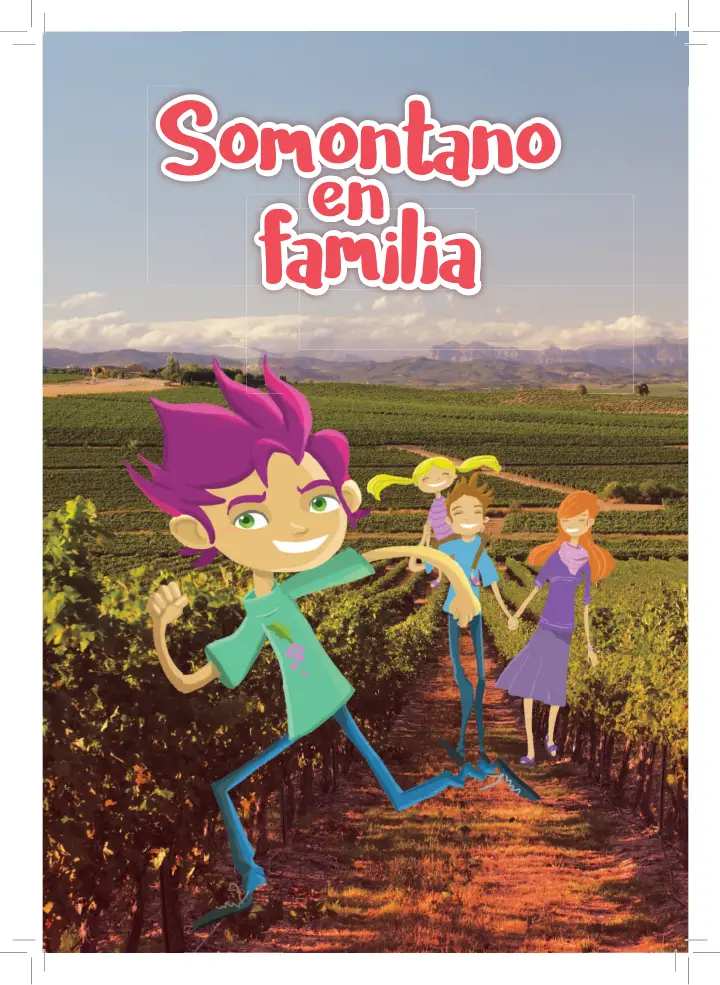 Portada de «Somontano en familia»